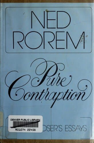 Pure Contraption: A Composer's Essays