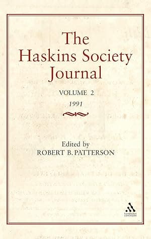 The Haskins Society Journal Studies in Medieval History