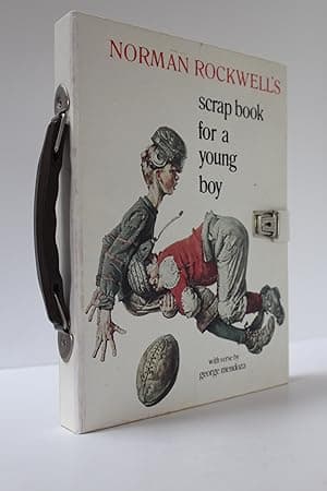 Norman Rockwell's scrap book for a young boy