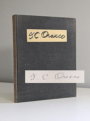 Jose Clemente Orozco - Delphic Studios Signed First Edition 1932