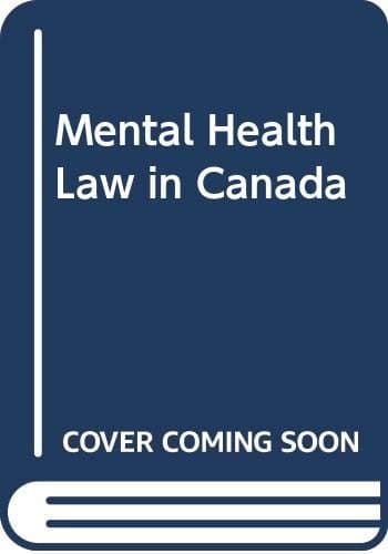 Mental Health Law in Canada