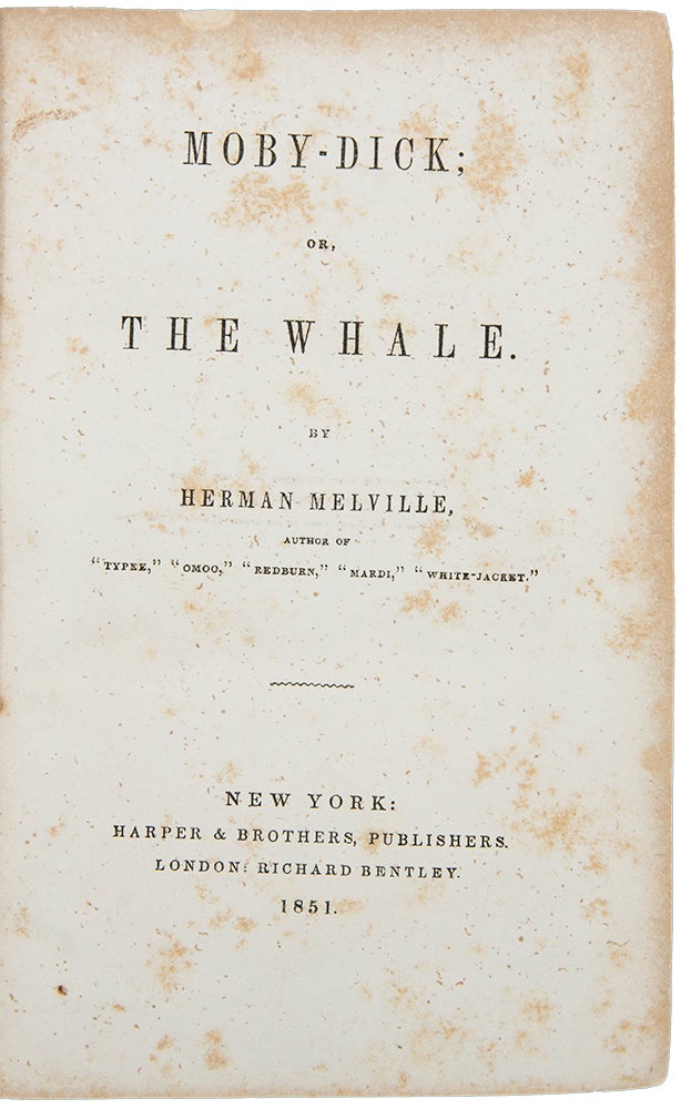 Moby-Dick; or, The Whale